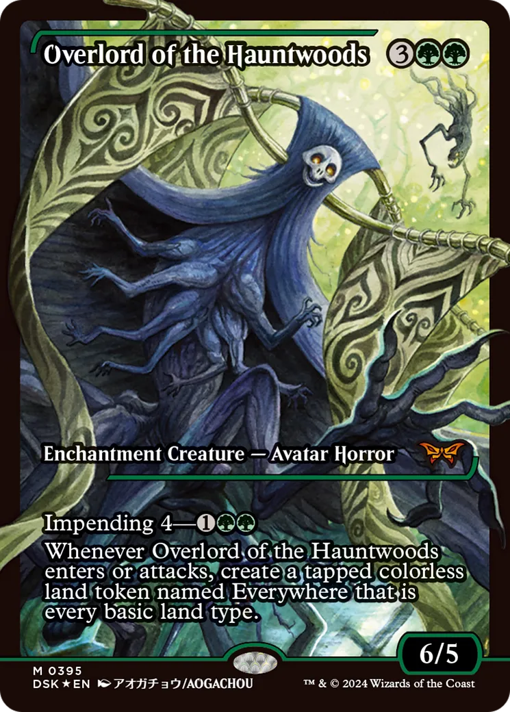 Overlord of the Hauntwoods — Duskmourn: House of Horror — Magic: The Gathering