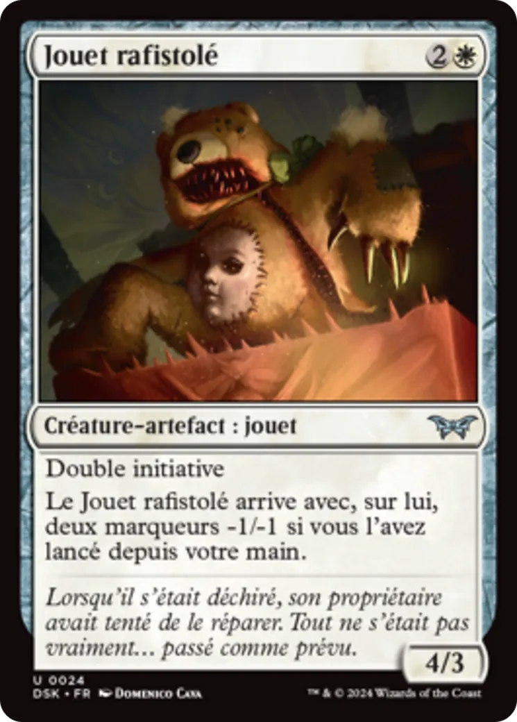 Jouet rafistolé — Duskmourn: House of Horror — Magic: The Gathering