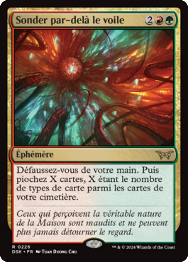 Sonder par-delà le voile from Duskmourn: House of Horror - Magic: The Gathering