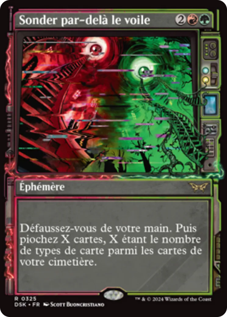 Sonder par-delà le voile — Duskmourn: House of Horror — Magic: The Gathering