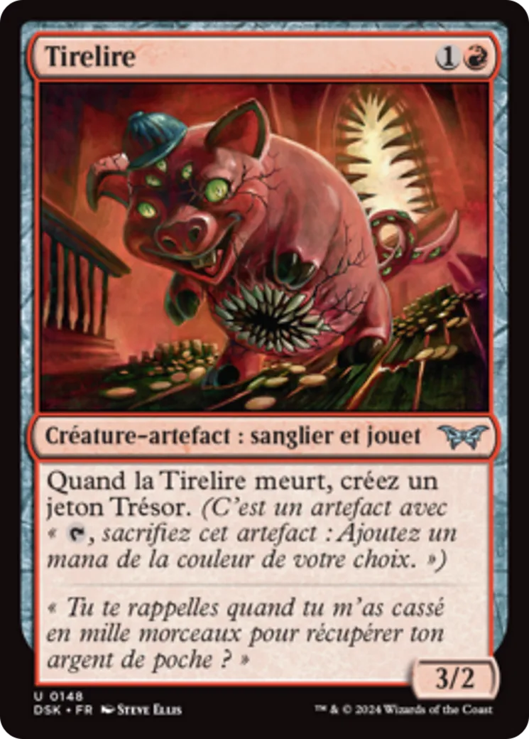 Tirelire — Duskmourn: House of Horror — Magic: The Gathering