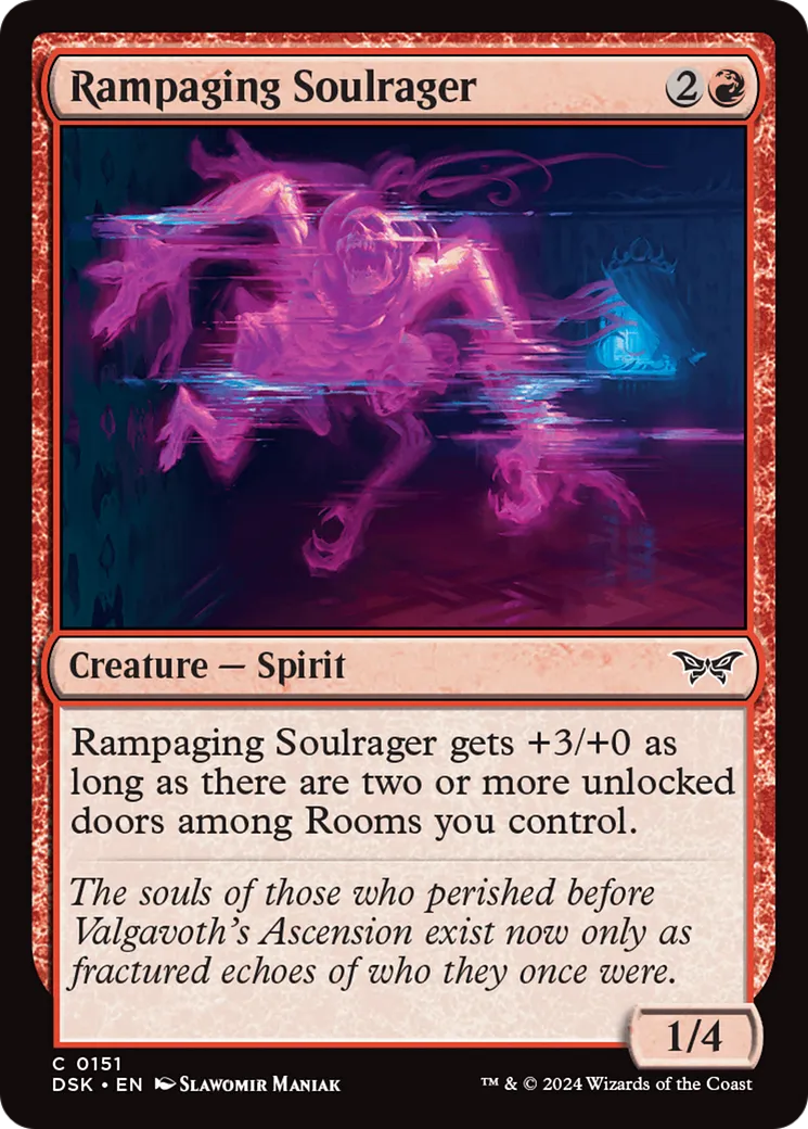 Rampaging Soulrager — Duskmourn: House of Horror — Magic: The Gathering
