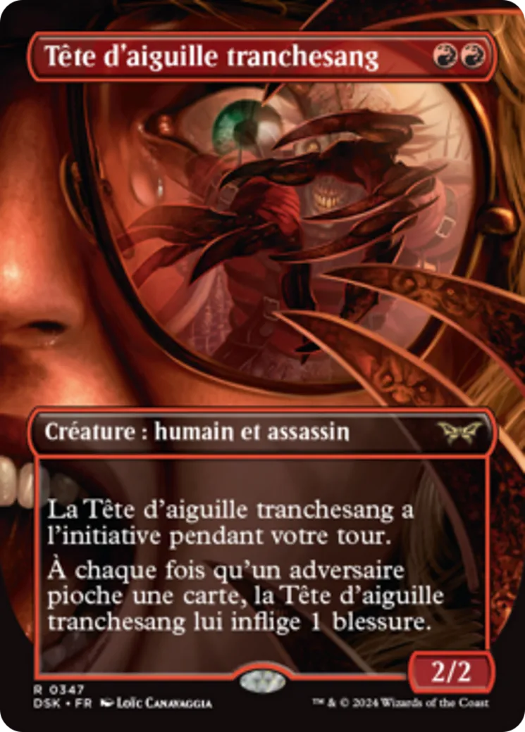 Tête d'aiguille tranchesang — Duskmourn: House of Horror — Magic: The Gathering