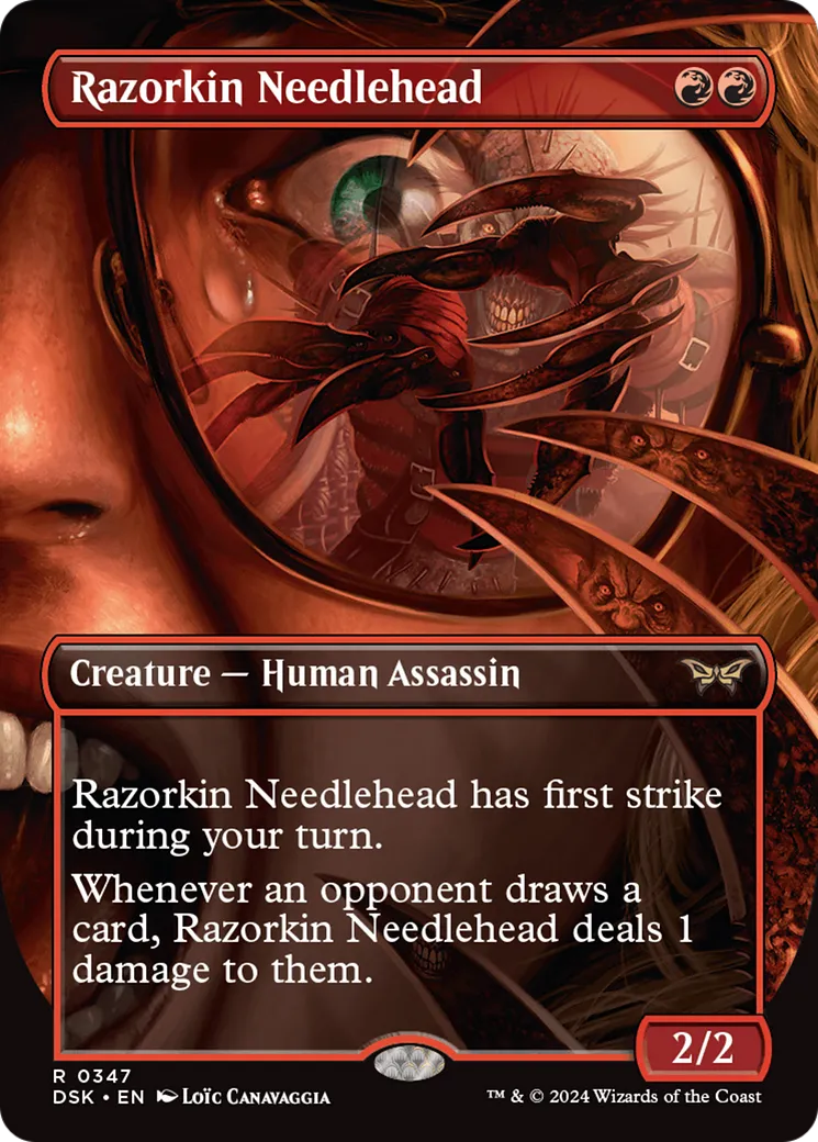 Razorkin Needlehead — Duskmourn: House of Horror — Magic: The Gathering