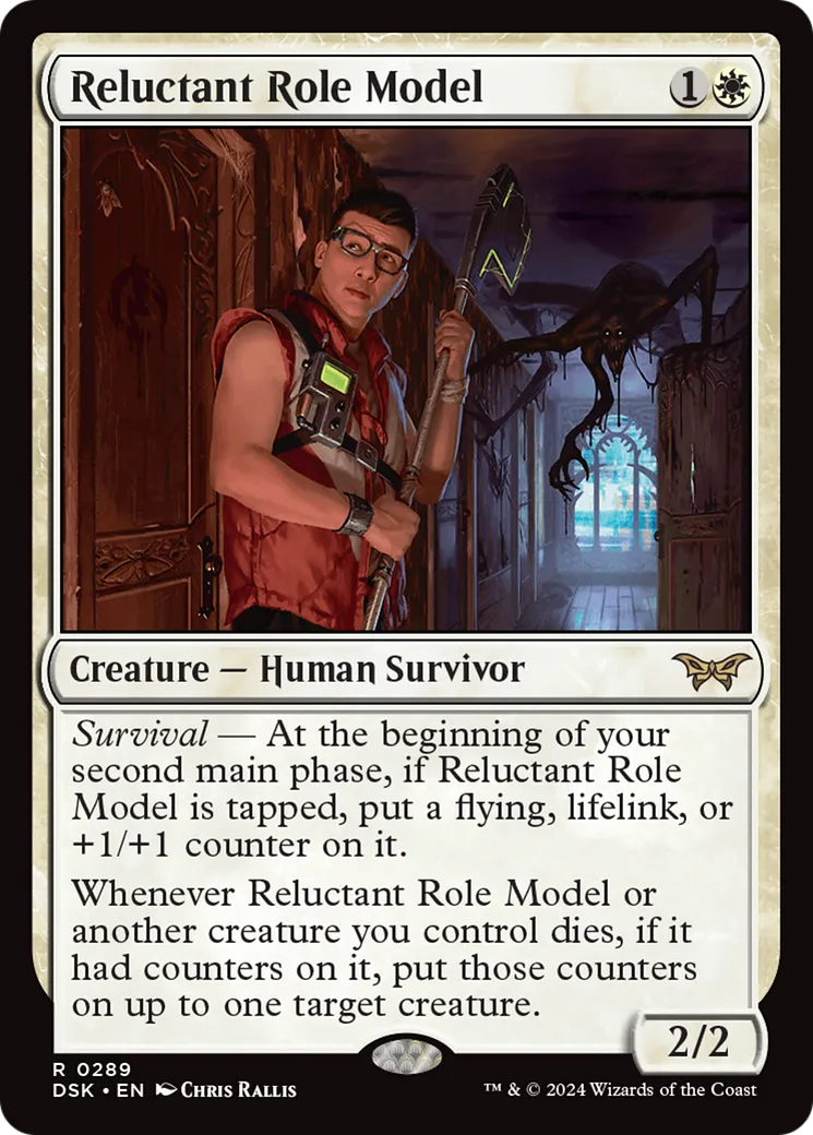 Reluctant Role Model from Duskmourn: House of Horror - Magic: The Gathering