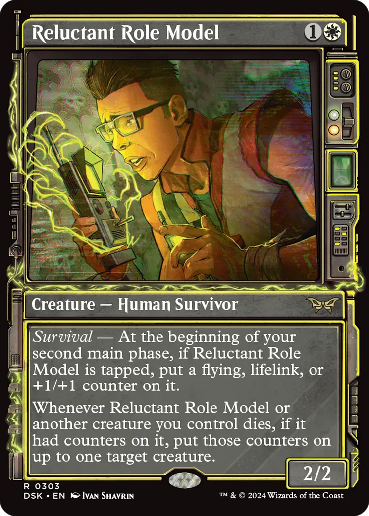 Reluctant Role Model — Duskmourn: House of Horror — Magic: The Gathering