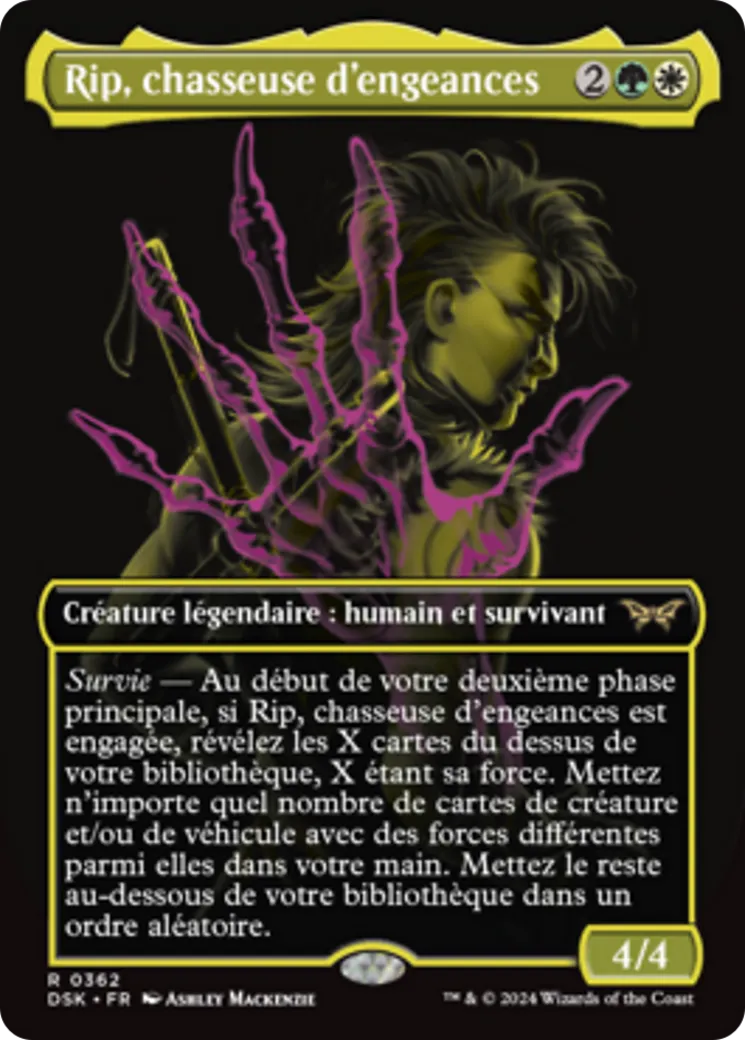 Rip, chasseuse d'engeances — Duskmourn: House of Horror — Magic: The Gathering