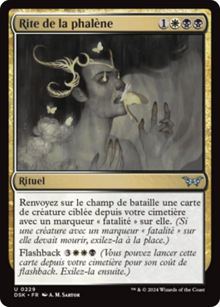 Rite de la phalène — Duskmourn: House of Horror — Magic: The Gathering