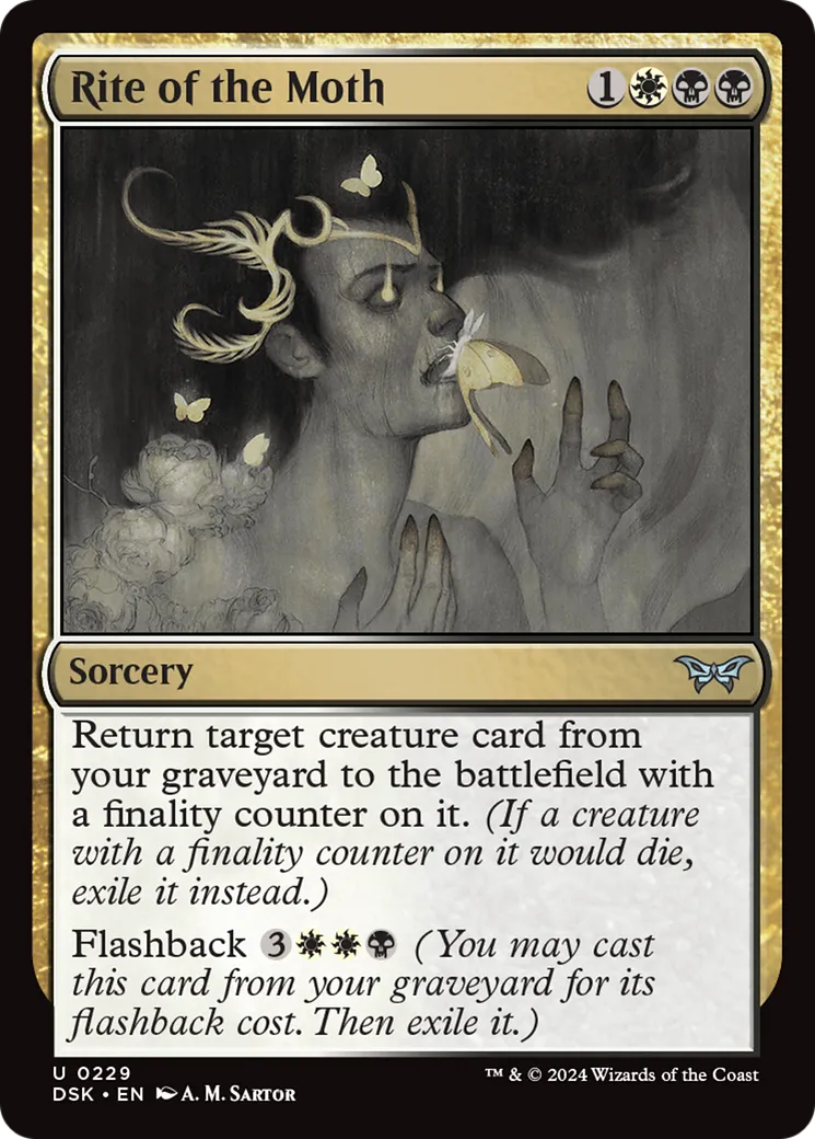 Rite de la phalène — Duskmourn: House of Horror — Magic: The Gathering