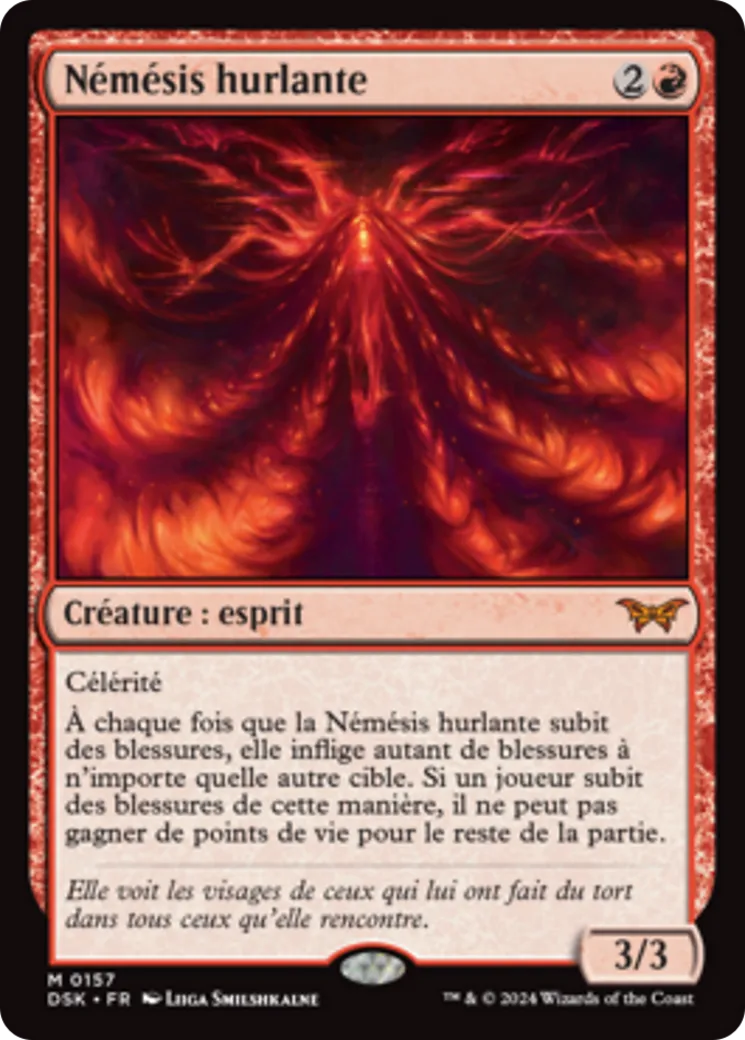 Némésis hurlante — Duskmourn: House of Horror — Magic: The Gathering
