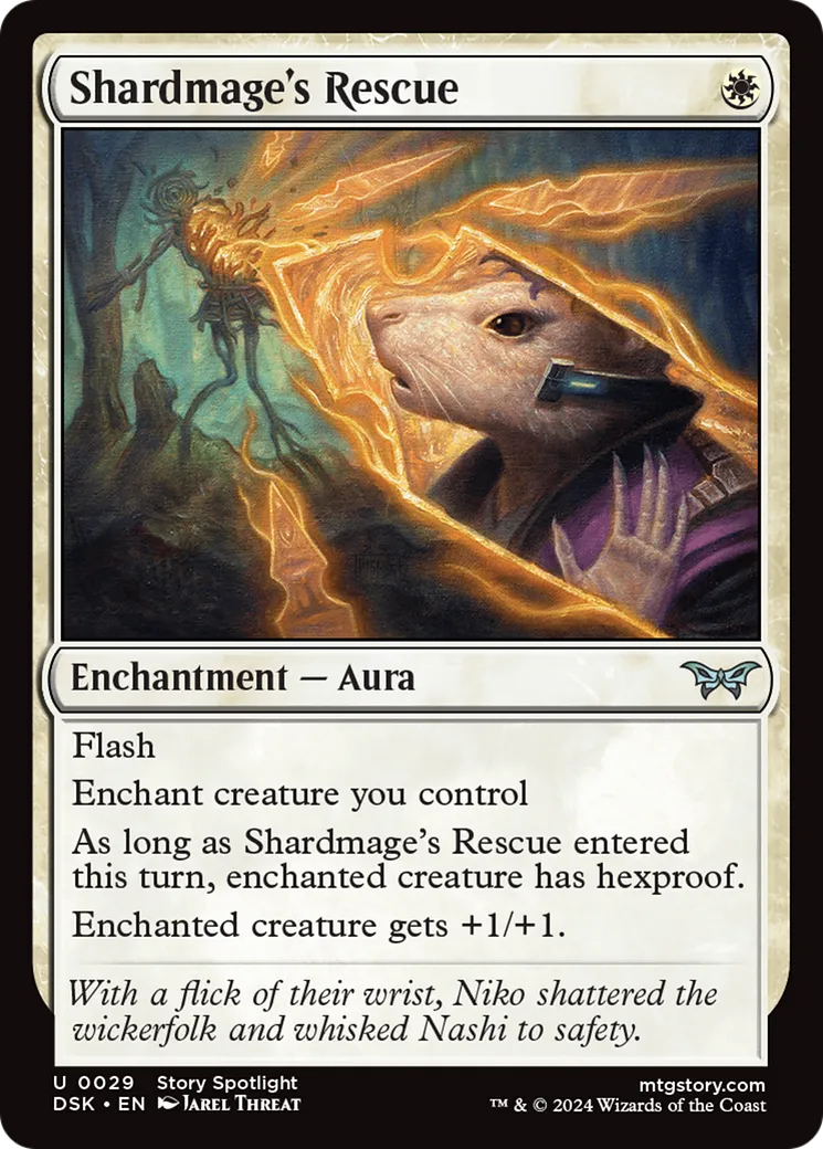 Shardmage's Rescue — Duskmourn: House of Horror — Magic: The Gathering