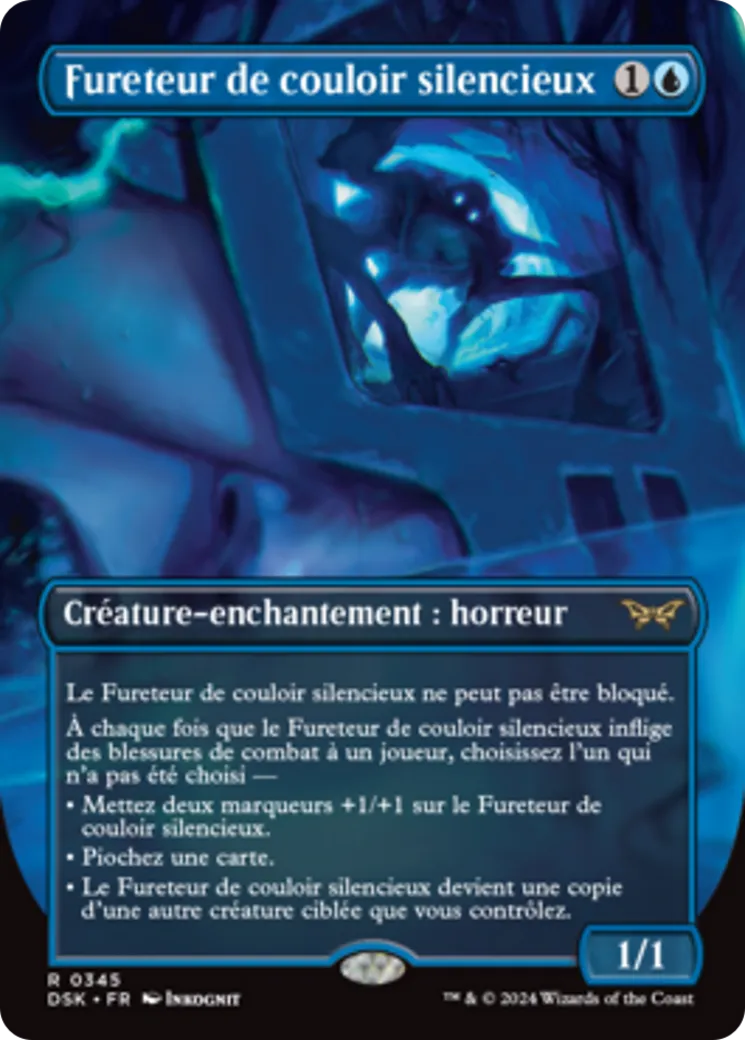 Fureteur de couloir silencieux — Duskmourn: House of Horror — Magic: The Gathering