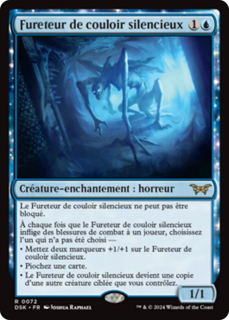 Fureteur de couloir silencieux from Duskmourn: House of Horror - Magic: The Gathering