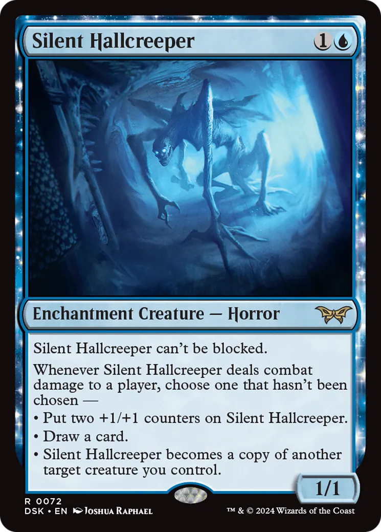 Silent Hallcreeper — Duskmourn: House of Horror — Magic: The Gathering