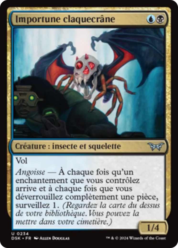 Importune claquecrâne — Duskmourn: House of Horror — Magic: The Gathering