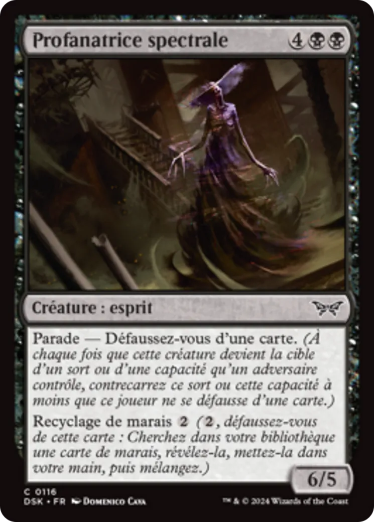 Profanatrice spectrale — Duskmourn: House of Horror — Magic: The Gathering