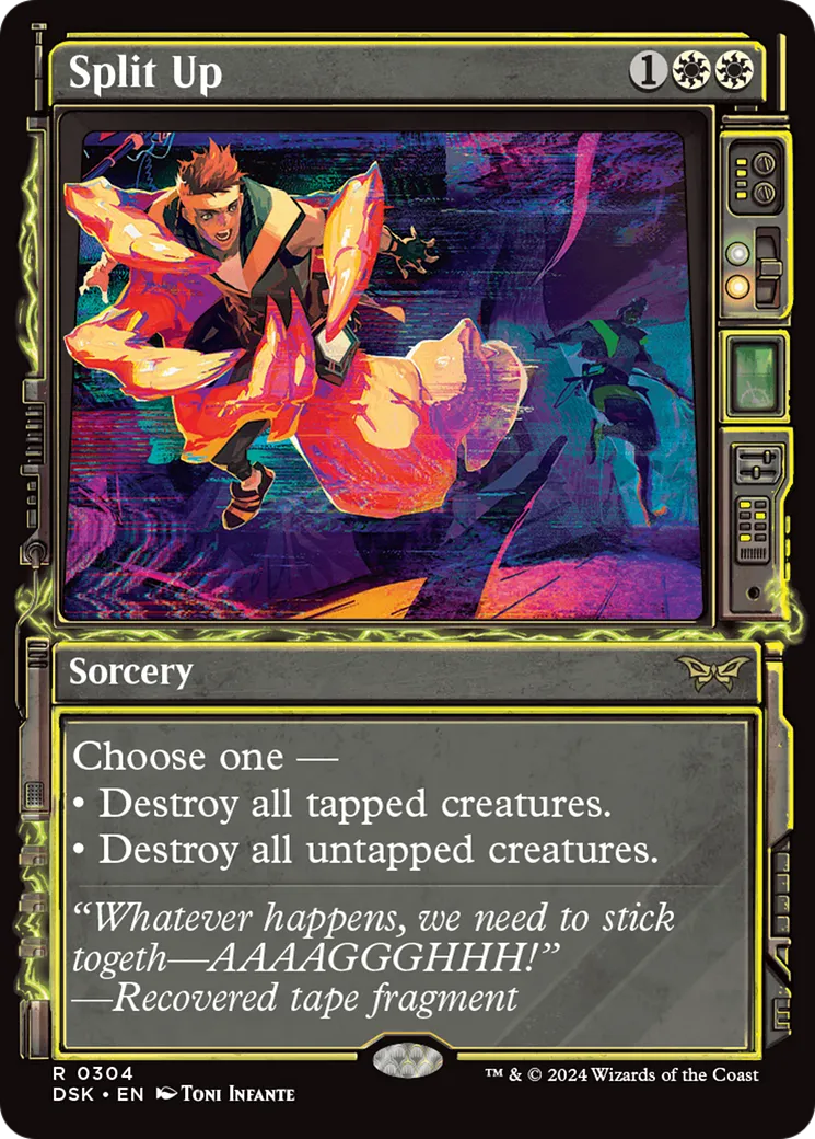 Split Up from Duskmourn: House of Horror - Magic: The Gathering