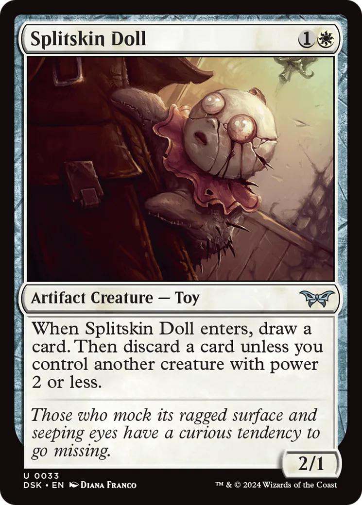 Poupée craquelée — Duskmourn: House of Horror — Magic: The Gathering