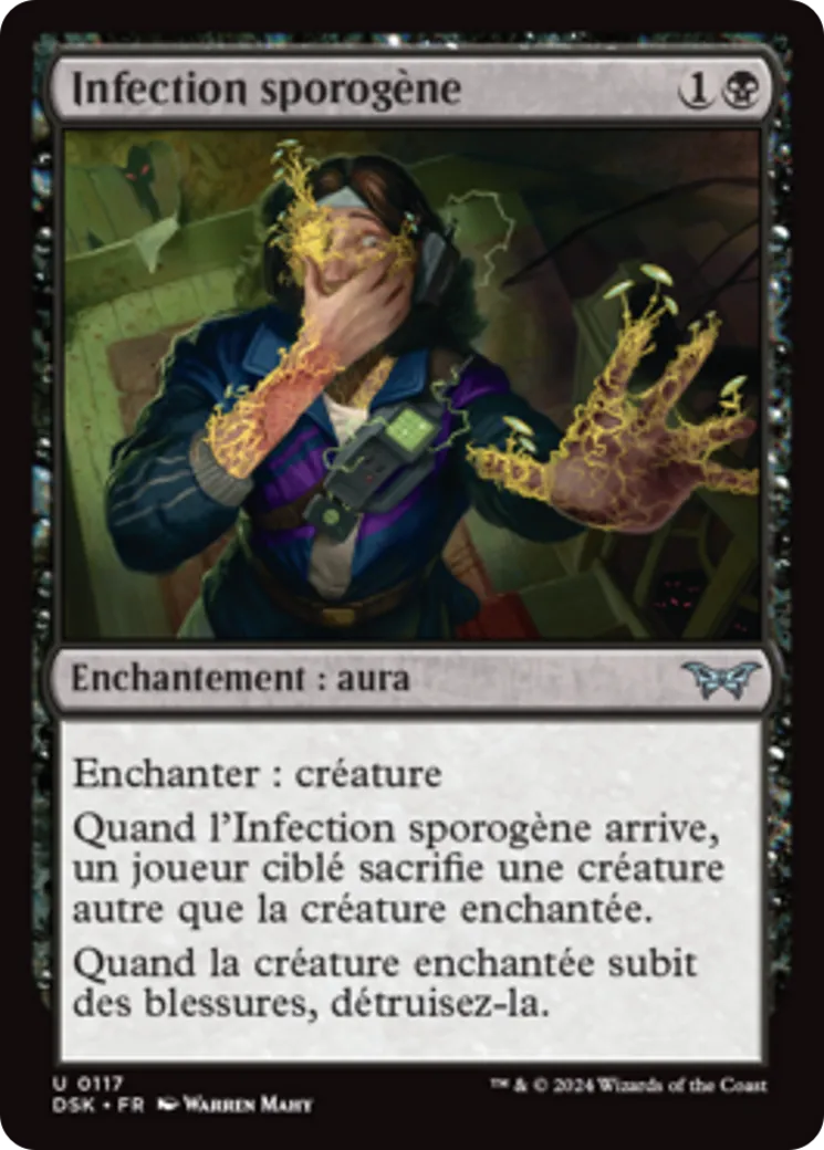 Infection sporogène — Duskmourn: House of Horror — Magic: The Gathering