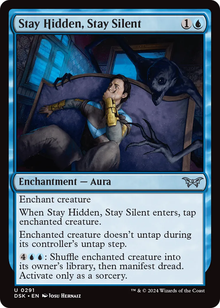 Stay Hidden, Stay Silent from Duskmourn: House of Horror - Magic: The Gathering