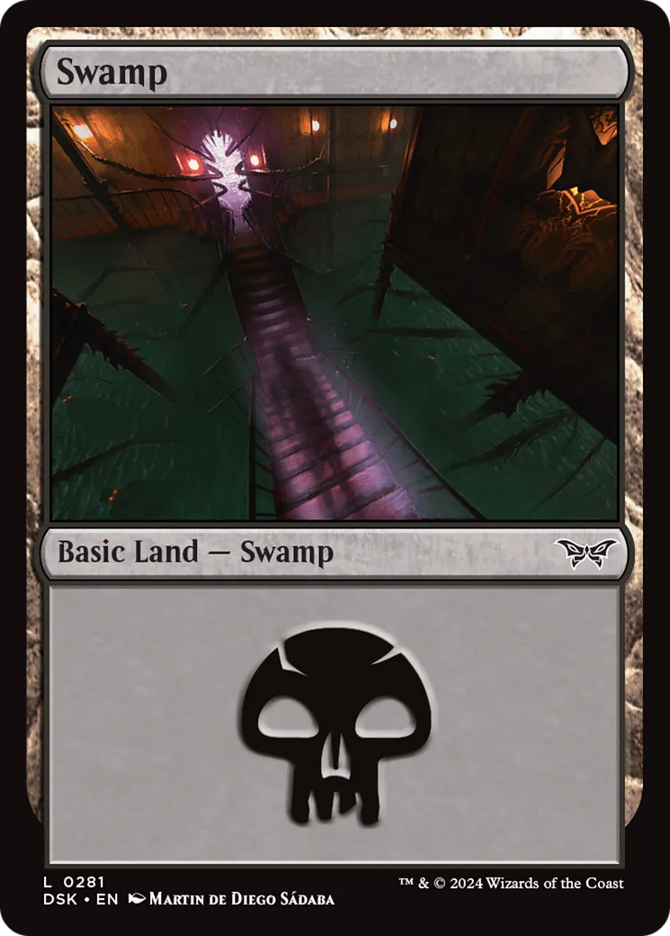 Swamp — Duskmourn: House of Horror — Magic: The Gathering