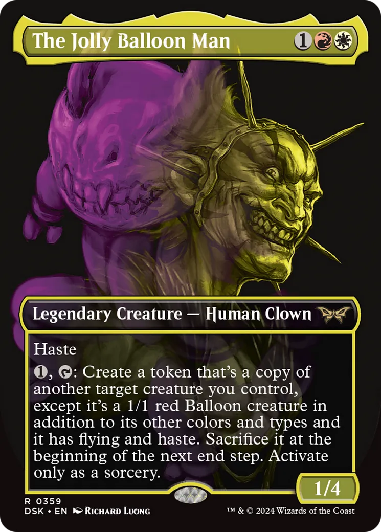 The Jolly Balloon Man — Duskmourn: House of Horror — Magic: The Gathering