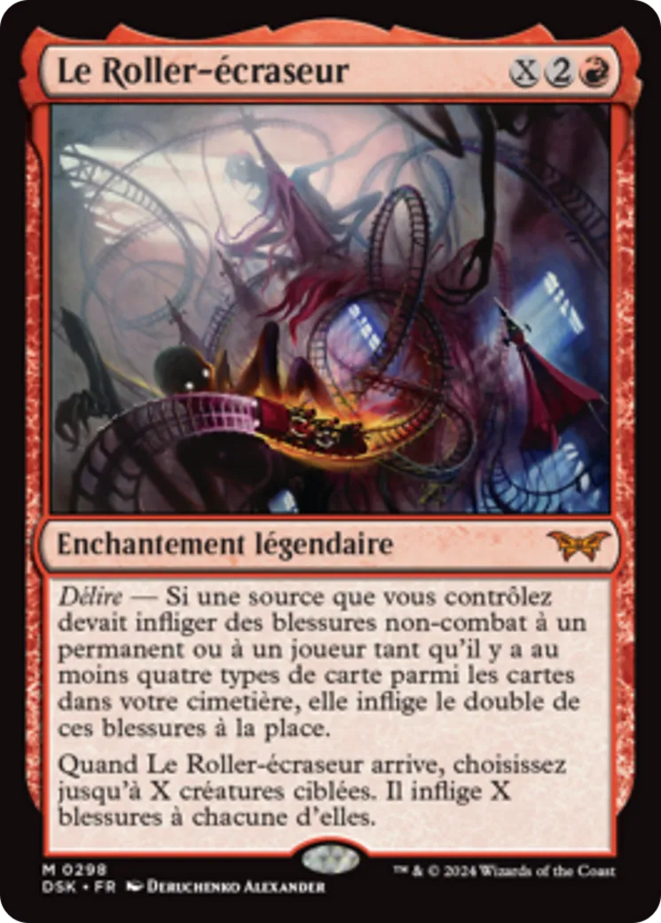 Le Roller-écraseur — Duskmourn: House of Horror — Magic: The Gathering