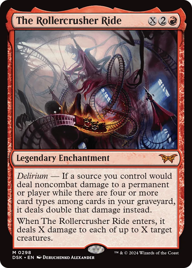 Le Roller-écraseur — Duskmourn: House of Horror — Magic: The Gathering