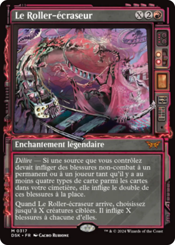 Le Roller-écraseur — Duskmourn: House of Horror — Magic: The Gathering