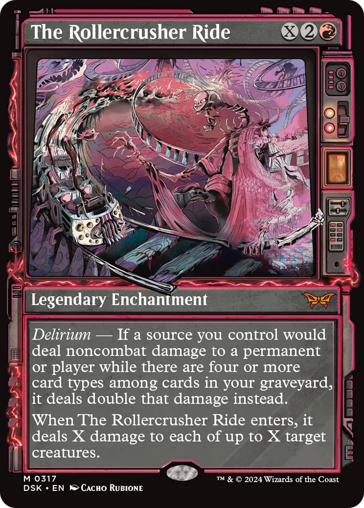 The Rollercrusher Ride — Duskmourn: House of Horror — Magic: The Gathering