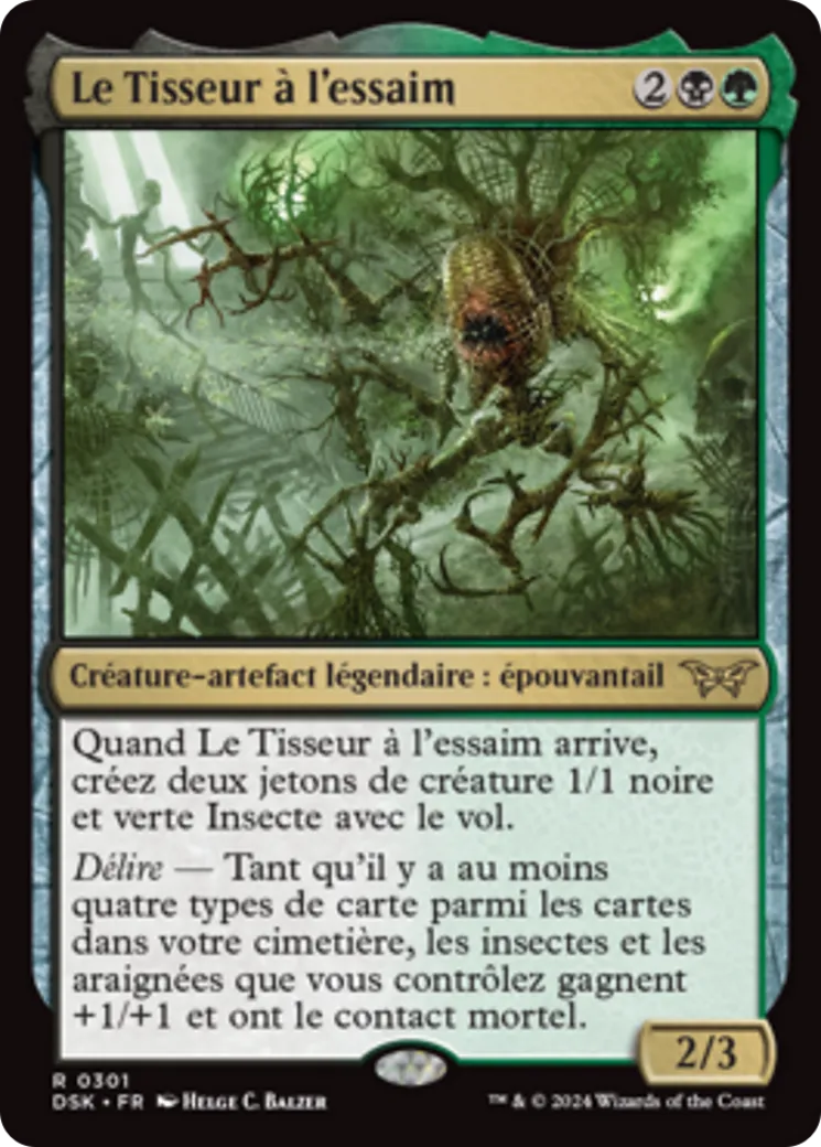 Le Tisseur à l'essaim from Duskmourn: House of Horror - Magic: The Gathering