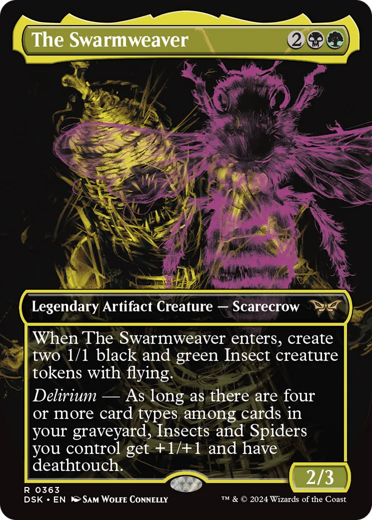 The Swarmweaver — Duskmourn: House of Horror — Magic: The Gathering