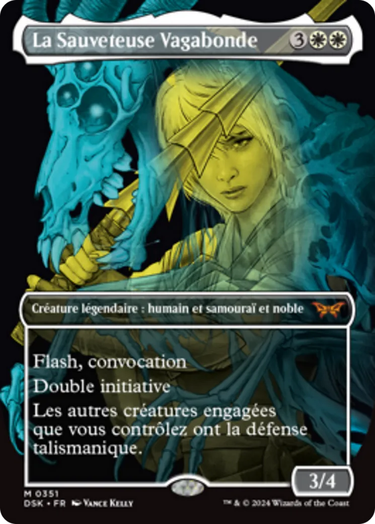 La Sauveteuse Vagabonde — Duskmourn: House of Horror — Magic: The Gathering