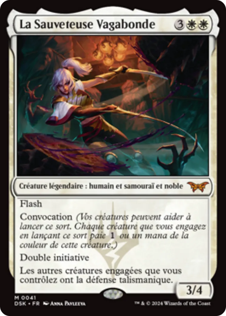 La Sauveteuse Vagabonde — Duskmourn: House of Horror — Magic: The Gathering