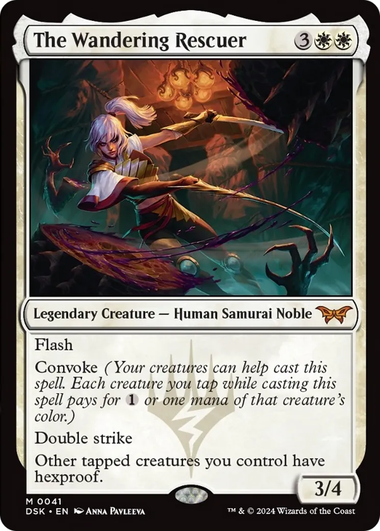 The Wandering Rescuer — Duskmourn: House of Horror — Magic: The Gathering