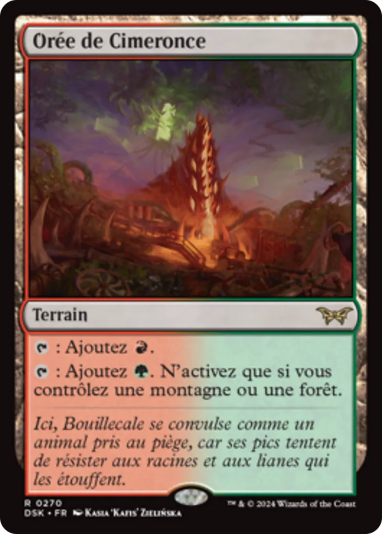 Orée de Cimeronce — Duskmourn: House of Horror — Magic: The Gathering
