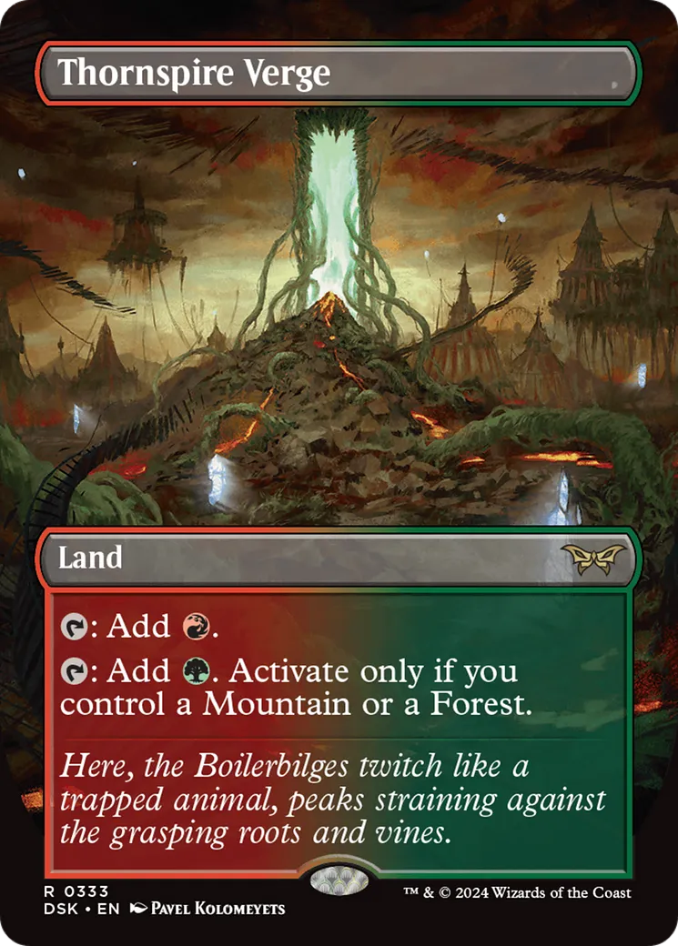 Thornspire Verge — Duskmourn: House of Horror — Magic: The Gathering