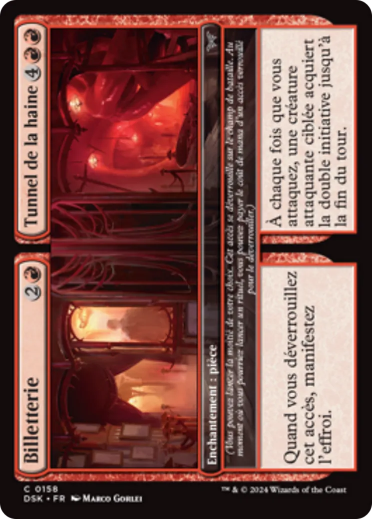 Billetterie // Tunnel de la haine — Duskmourn: House of Horror — Magic: The Gathering