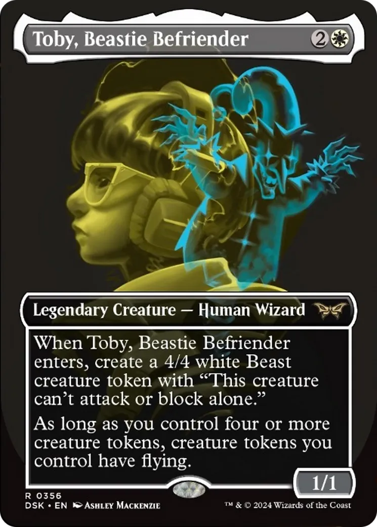 Toby, Beastie Befriender — Duskmourn: House of Horror — Magic: The Gathering