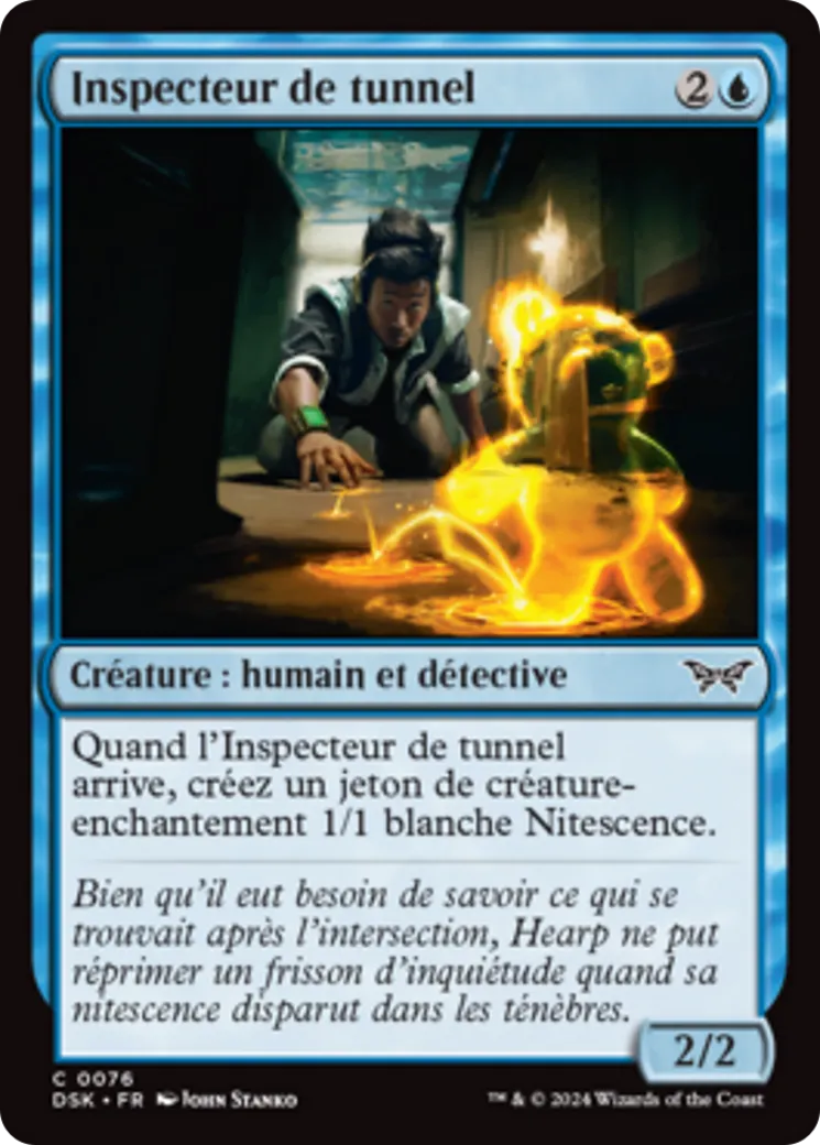 Inspecteur de tunnel — Duskmourn: House of Horror — Magic: The Gathering