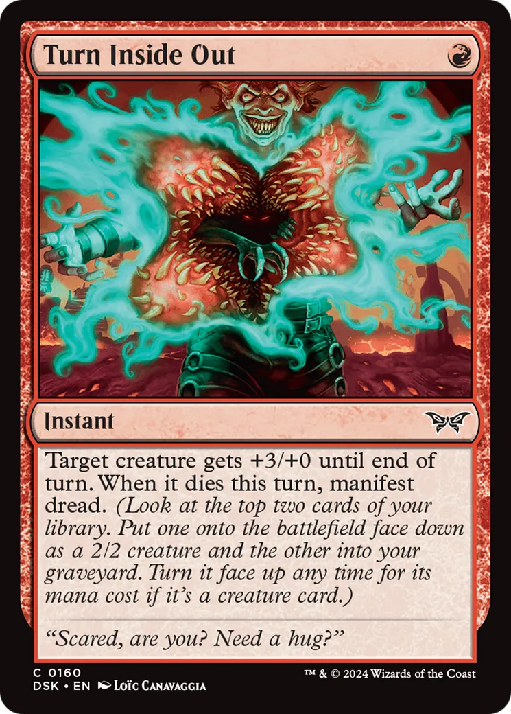 Turn Inside Out — Duskmourn: House of Horror — Magic: The Gathering
