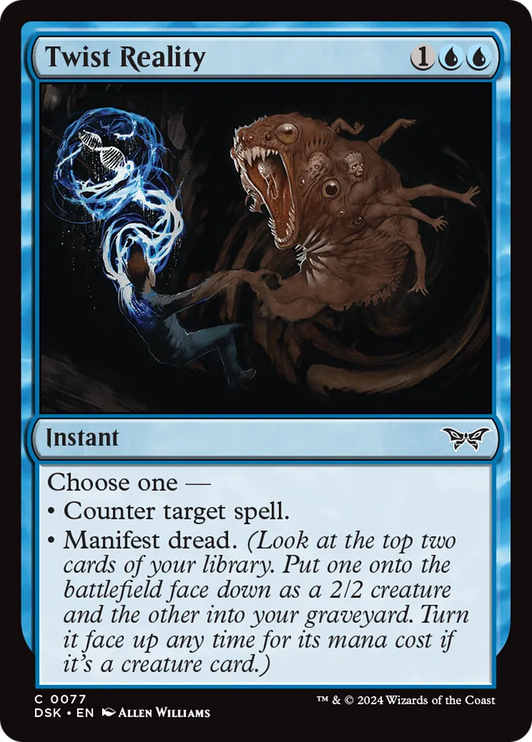 Twist Reality — Duskmourn: House of Horror — Magic: The Gathering