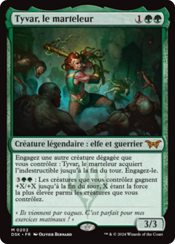 Tyvar, le marteleur from Duskmourn: House of Horror - Magic: The Gathering
