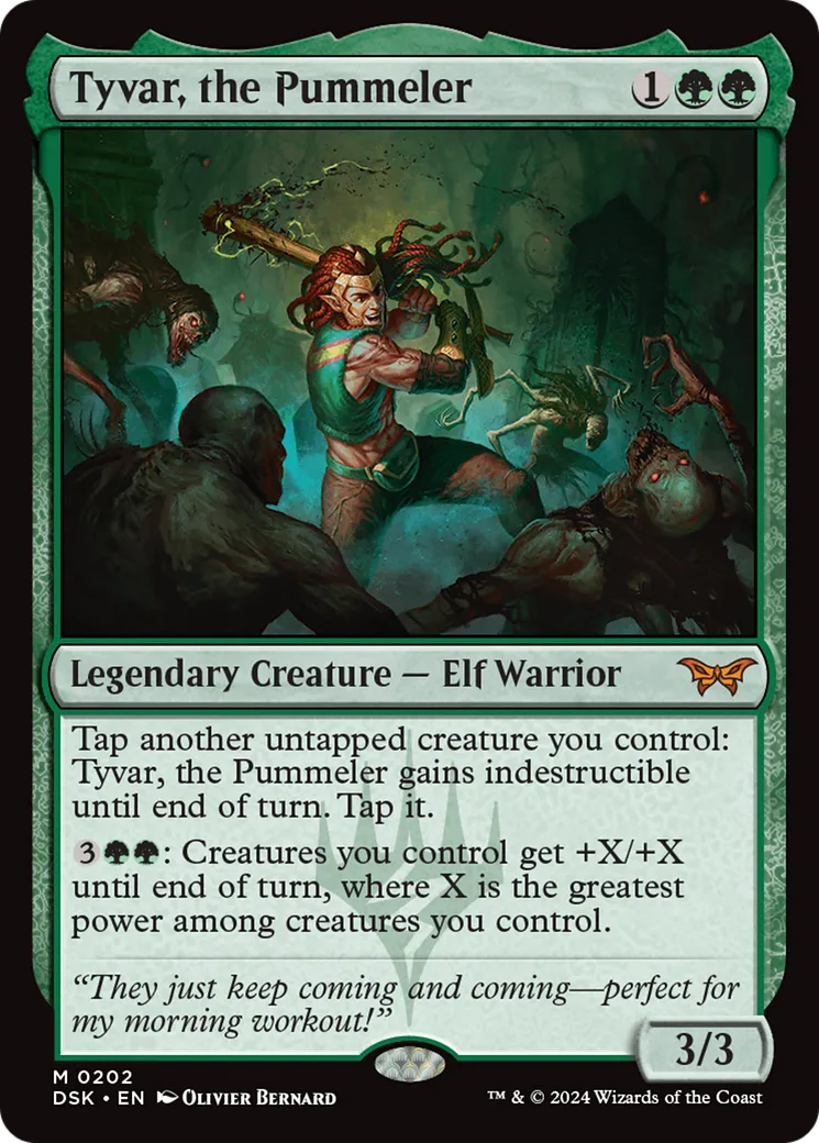 Tyvar, the Pummeler — Duskmourn: House of Horror — Magic: The Gathering