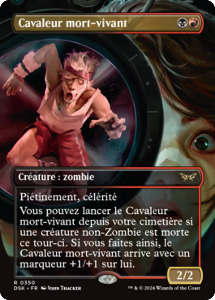 Cavaleur mort-vivant — Duskmourn: House of Horror — Magic: The Gathering