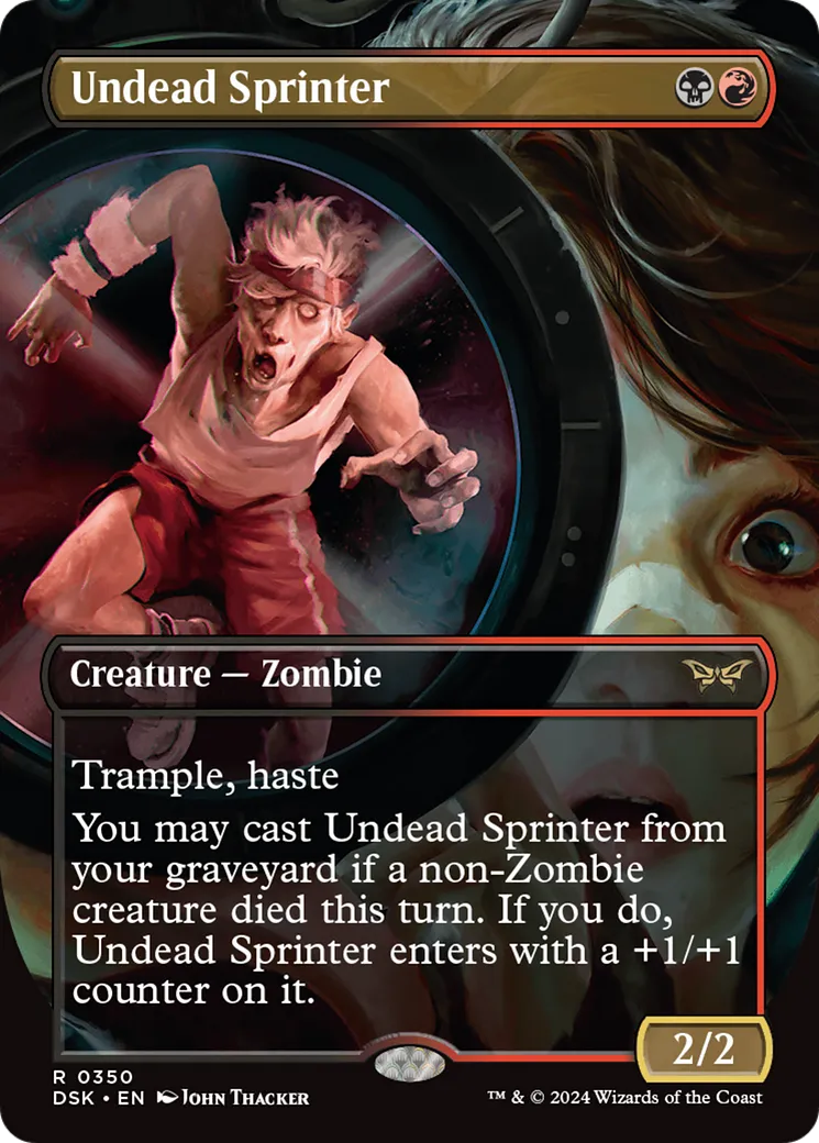 Undead Sprinter — Duskmourn: House of Horror — Magic: The Gathering
