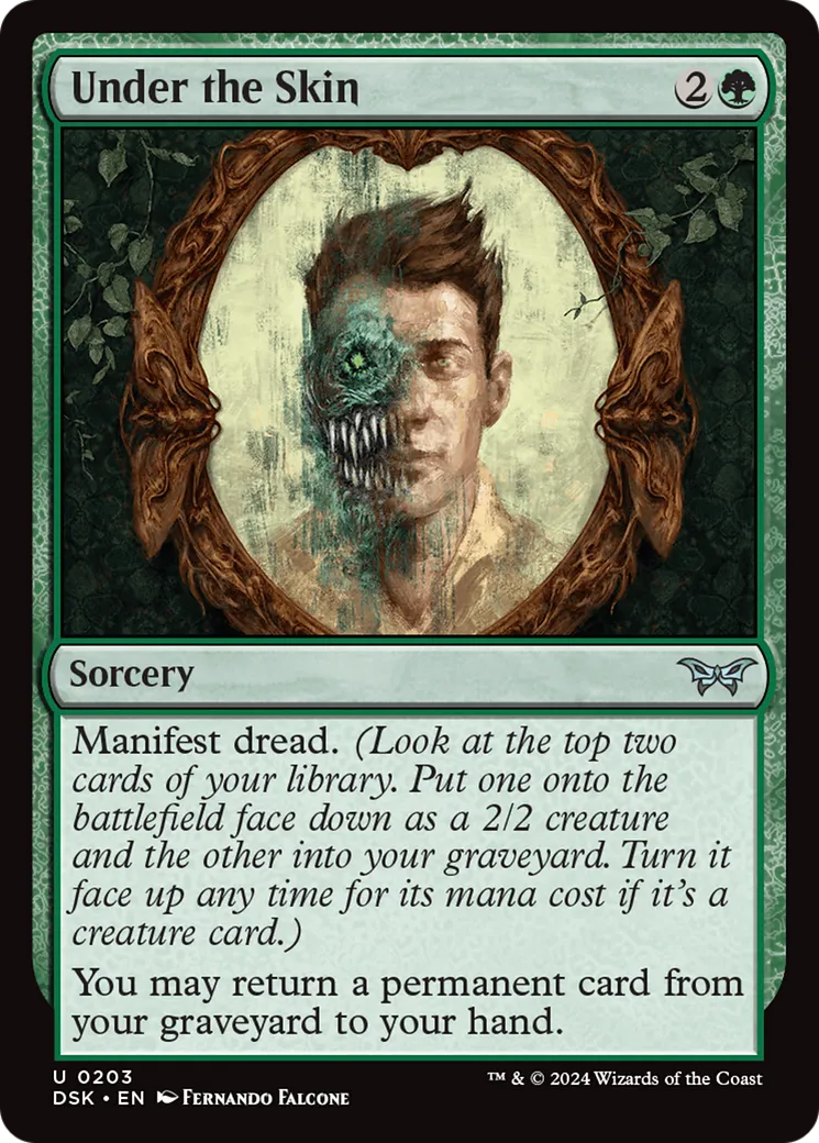 Under the Skin — Duskmourn: House of Horror — Magic: The Gathering