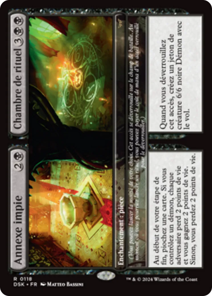 Annexe impie // Chambre de rituel from Duskmourn: House of Horror - Magic: The Gathering