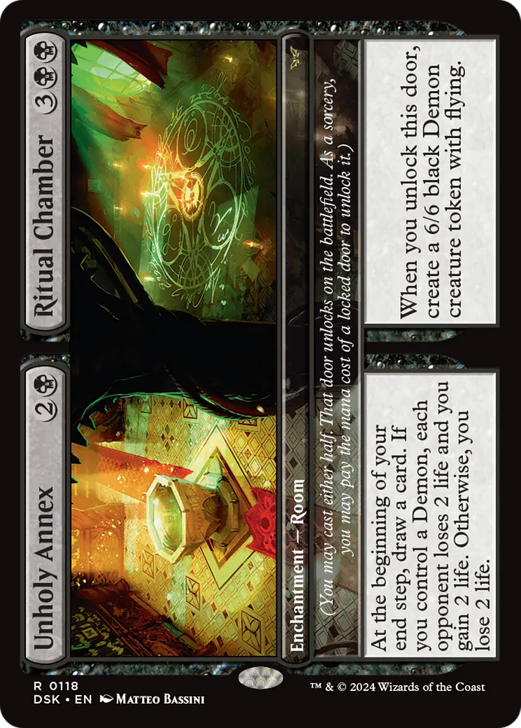 Unholy Annex // Ritual Chamber — Duskmourn: House of Horror — Magic: The Gathering