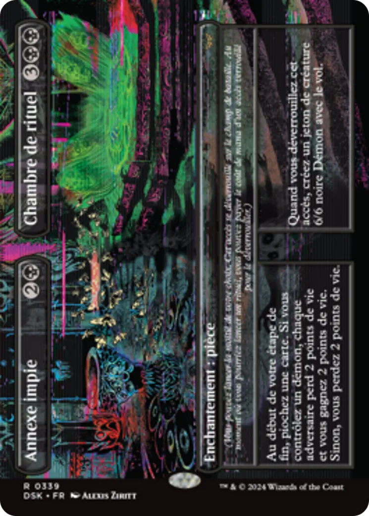 Annexe impie // Chambre de rituel — Duskmourn: House of Horror — Magic: The Gathering